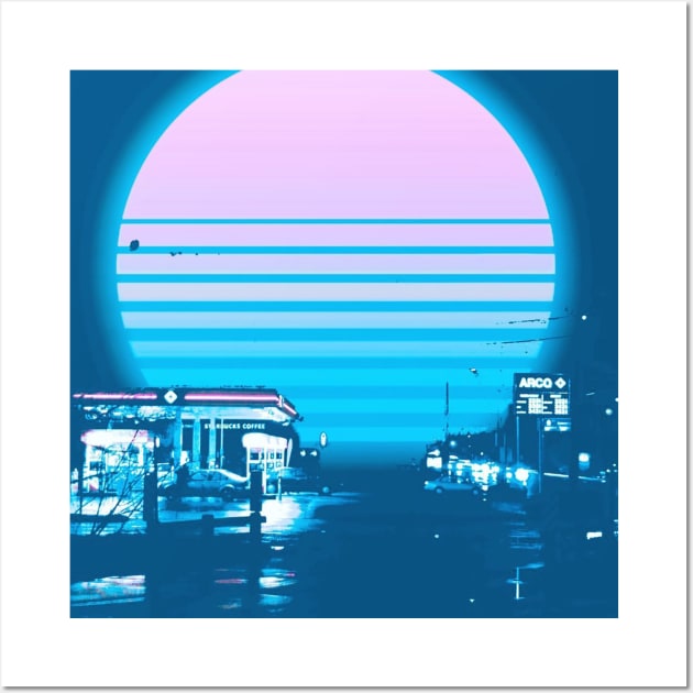 Oasis Wall Art by lofi_retrowave